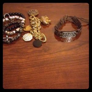 Assorted bracelets